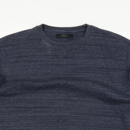 Acw85 Mens Blue   Pullover Jumper Size XL