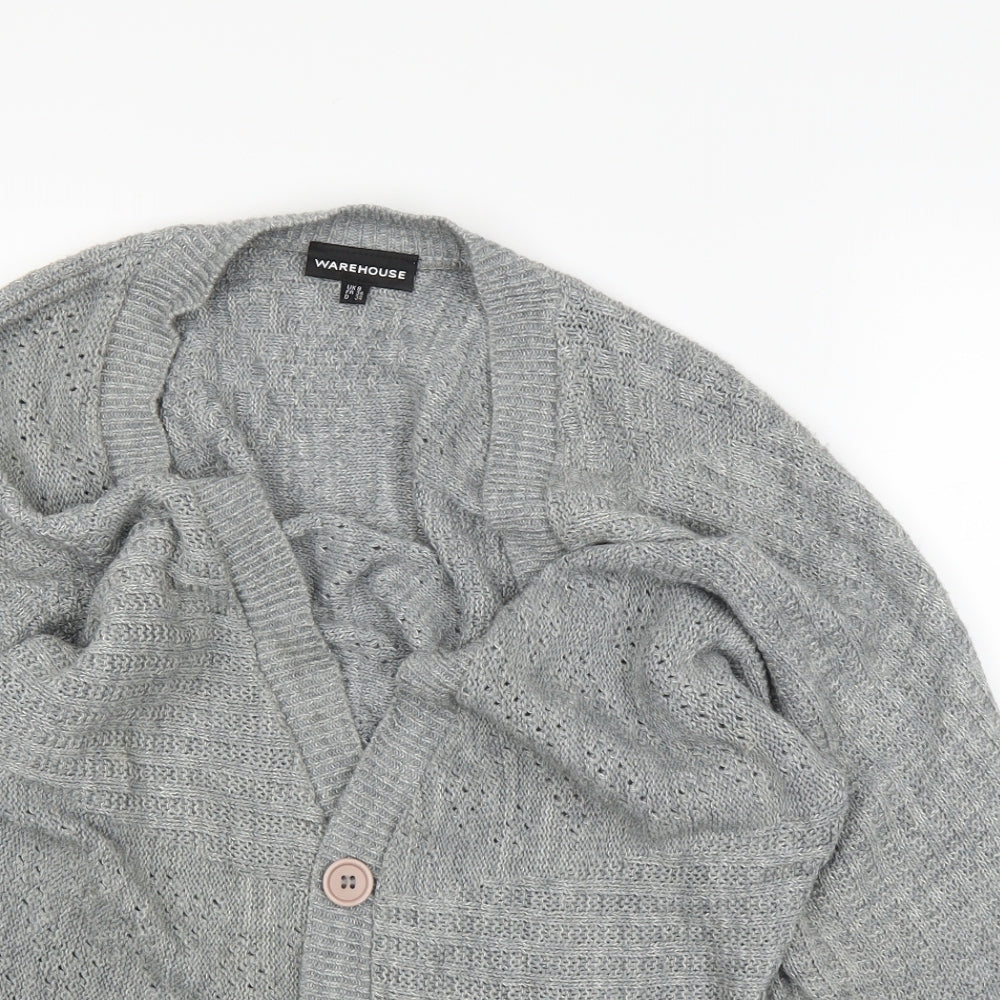 Womens UK Size 8 Warehouse Grey Jacket