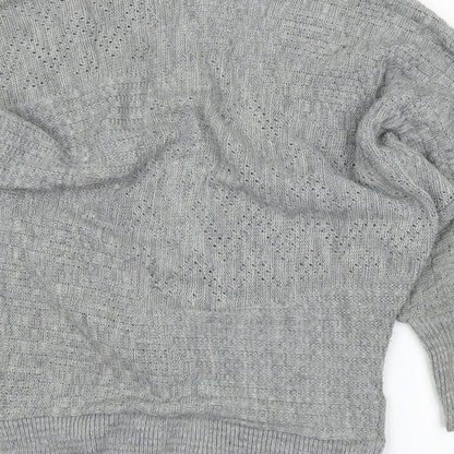 Womens UK Size 8 Warehouse Grey Jacket