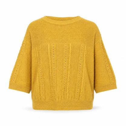 Tu Womens Yellow   Henley Jumper Size 12