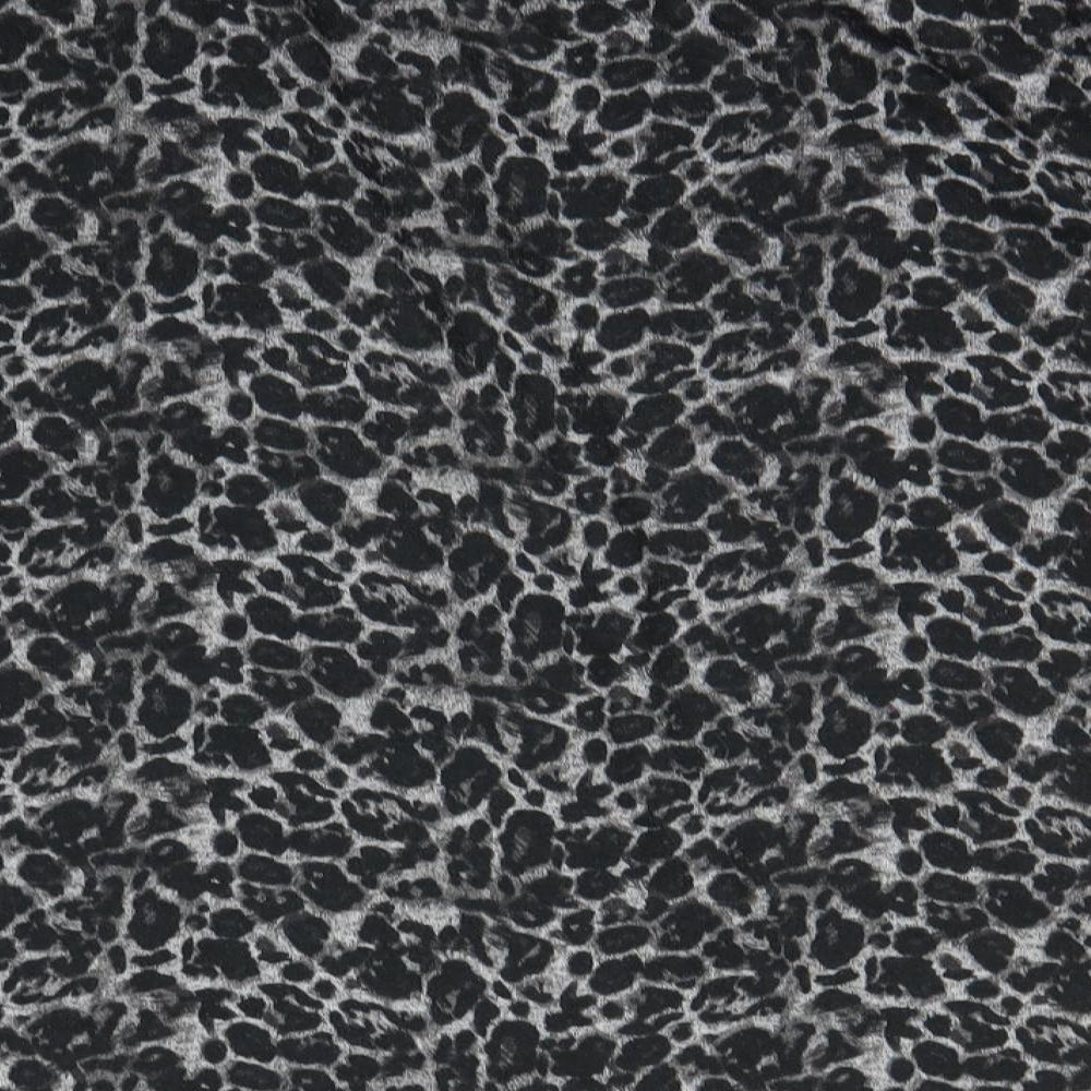 George Womens Black Animal Print  Pullover Sweatshirt Size 16