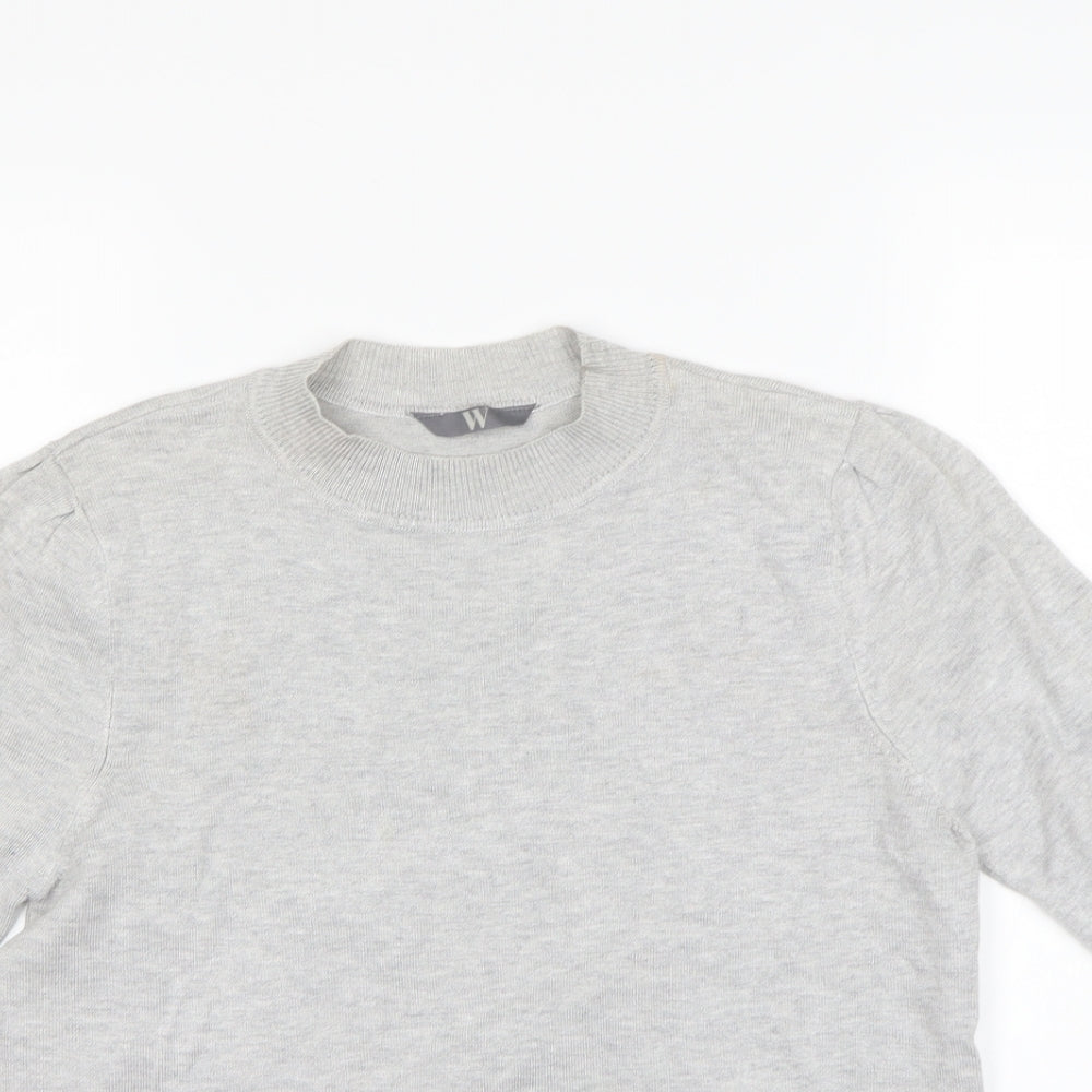 BHS Womens Grey   Pullover Sweatshirt Size 12