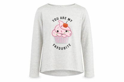H&M Girls Grey   Pullover Sweatshirt Size 12-13 Years