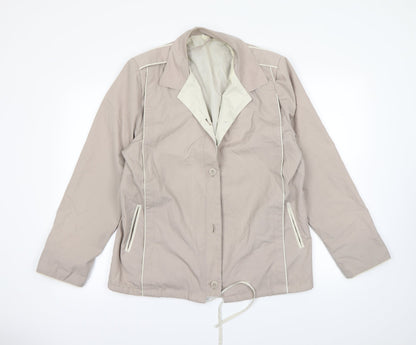 Preworn Womens Pink   Jacket Coat Size 14