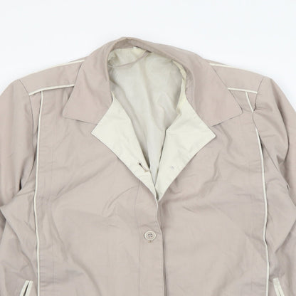 Preworn Womens Pink   Jacket Coat Size 14