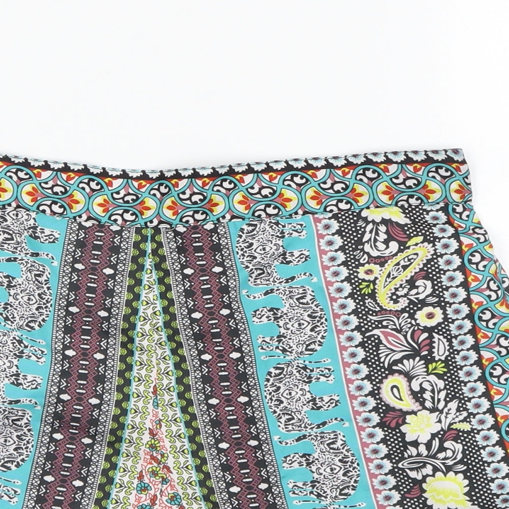 Boohoo Womens Multicoloured   Mom Shorts Size 6