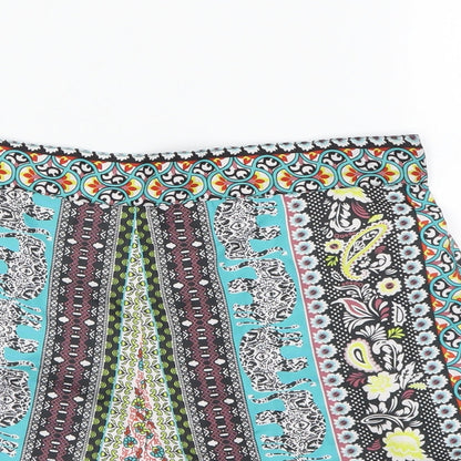 Boohoo Womens Multicoloured   Mom Shorts Size 6