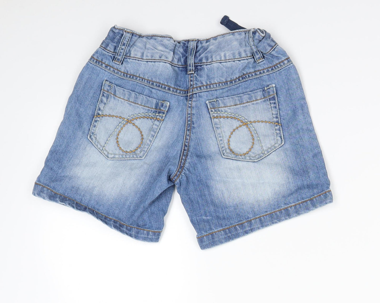 NEXT Girls Blue   Mom Shorts Size 7 Years