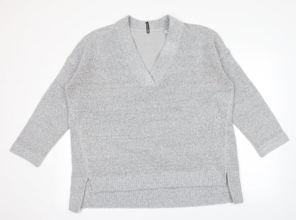 capsule  Womens Grey   Pullover Jumper Size 16