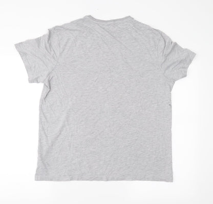 Justice League Mens Grey    T-Shirt Size L