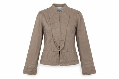 WAREHOSUE Womens Brown   Jacket Coat Size 12