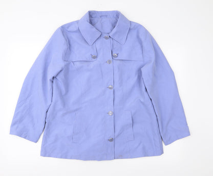 Womens UK Size 14 Preworn Blue Jacket
