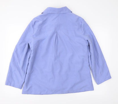 Womens UK Size 14 Preworn Blue Jacket