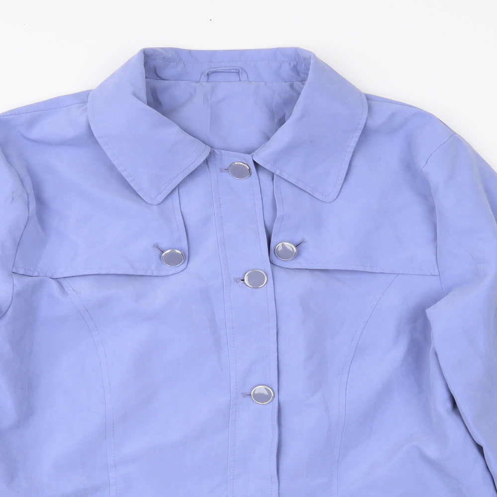 Womens UK Size 14 Preworn Blue Jacket