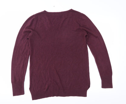 Primark Womens Purple   Pullover Jumper Size S