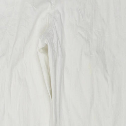 Matalan Womens White   Straight Jeans Size 14 L28 in