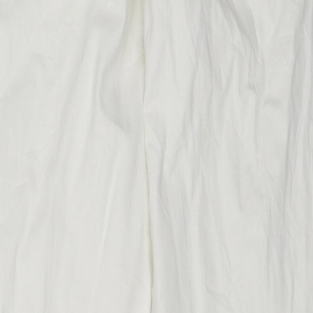 Matalan Womens White   Straight Jeans Size 14 L28 in