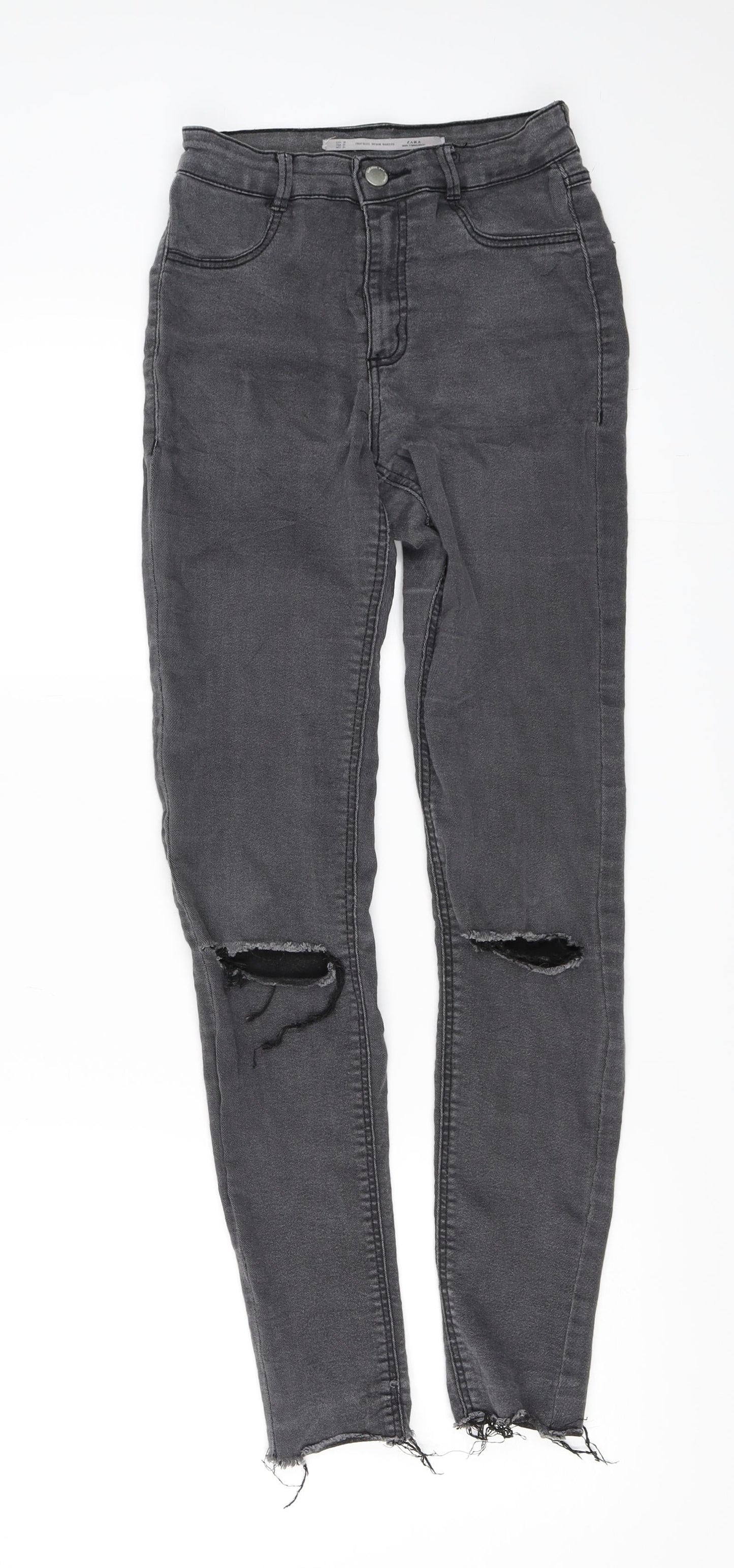 Zara Womens Black   Skinny Jeans Size 24 in L28 in