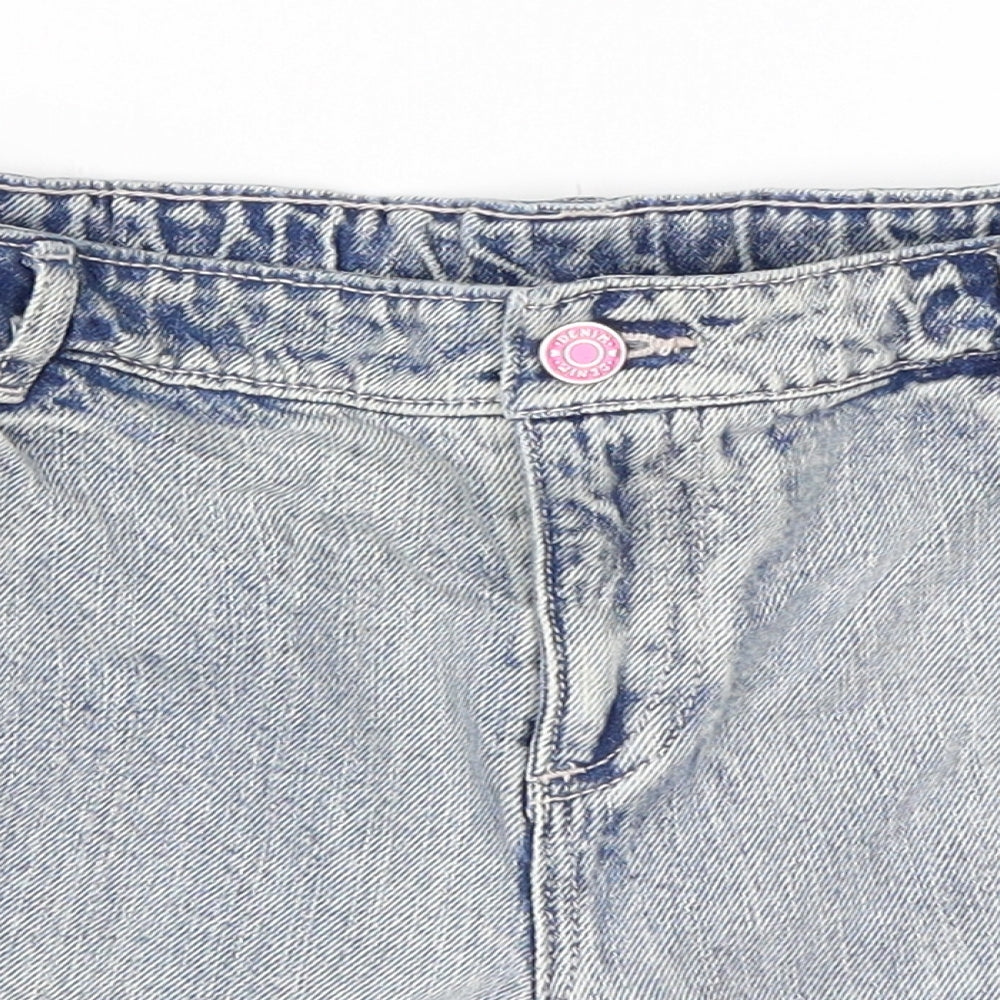 TU Girls Blue   Hot Pants Shorts Size 14 Years