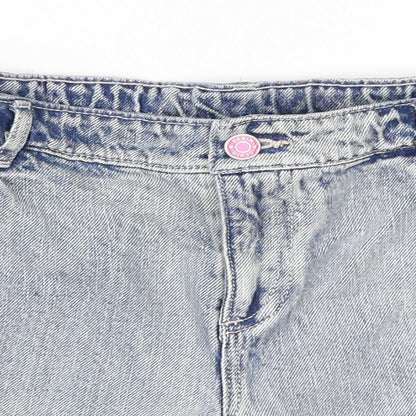 TU Girls Blue   Hot Pants Shorts Size 14 Years