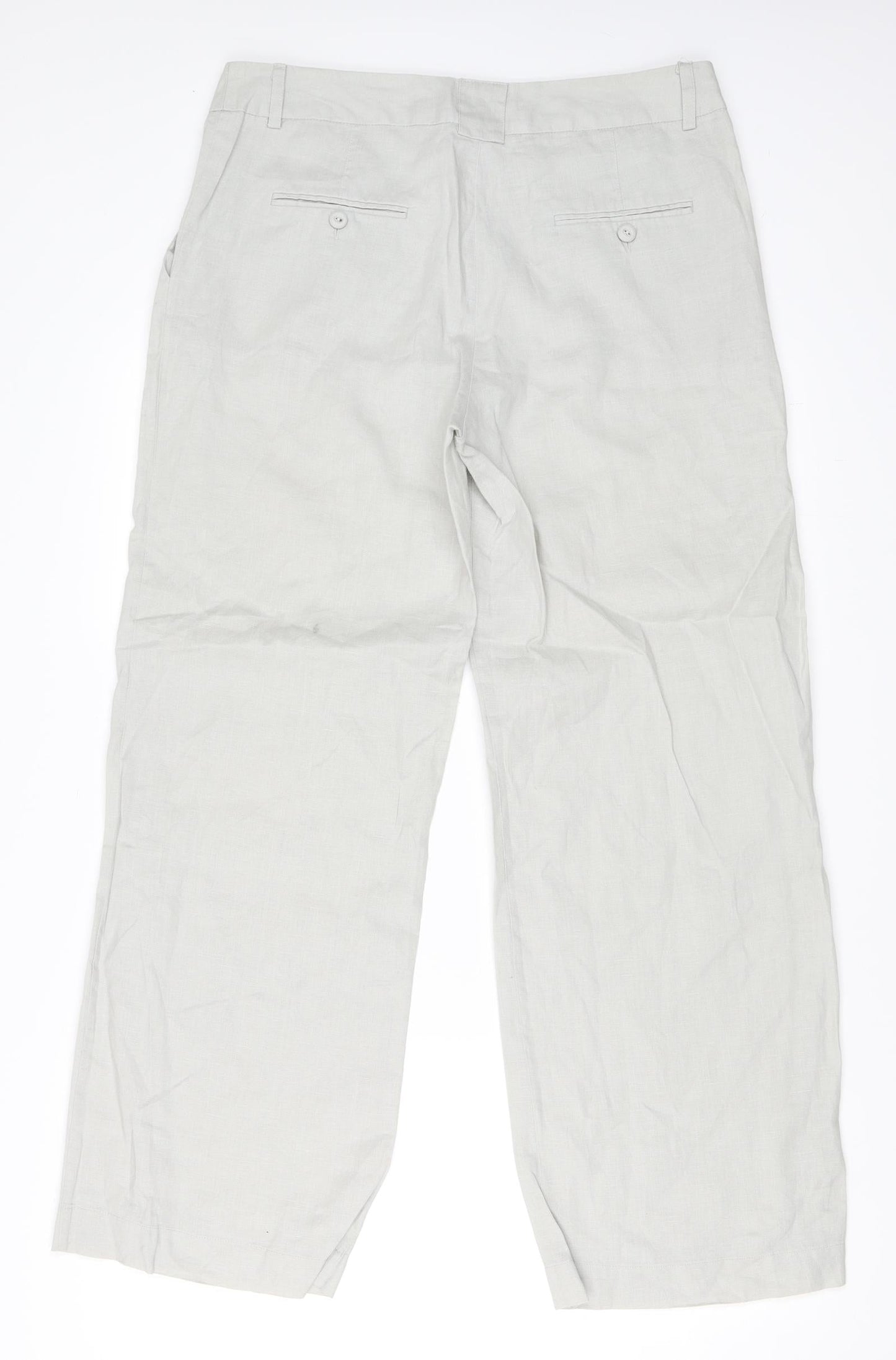 Derby Womens Grey   Trousers  Size L L29 in