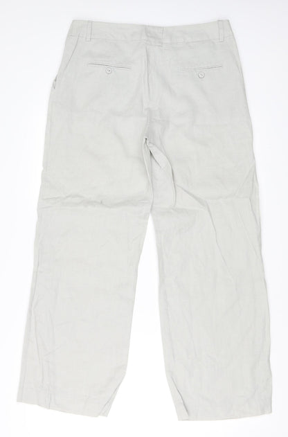 Derby Womens Grey   Trousers  Size L L29 in