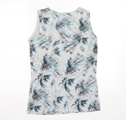 Womens UK Size M paramour Grey Basic Tank