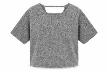 New Look Womens Grey  Knit Pullover Jumper Size 10