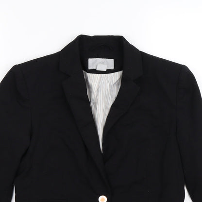 H&M Womens Beige   Jacket Blazer Size 8