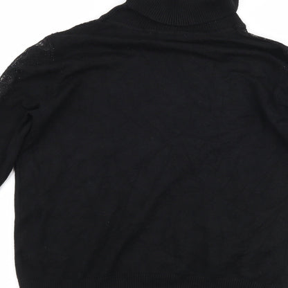 Anthology Womens Black   Pullover Jumper Size 8