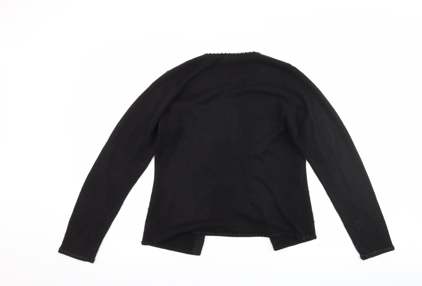 Classics Womens Black   Cardigan Jumper Size S