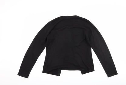 Classics Womens Black   Cardigan Jumper Size S