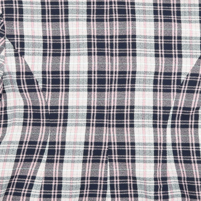 Spice Womens Pink Check  Jacket Suit Jacket Size 10