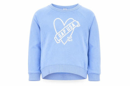 Gap Girls Blue   Pullover Sweatshirt Size 5 Years