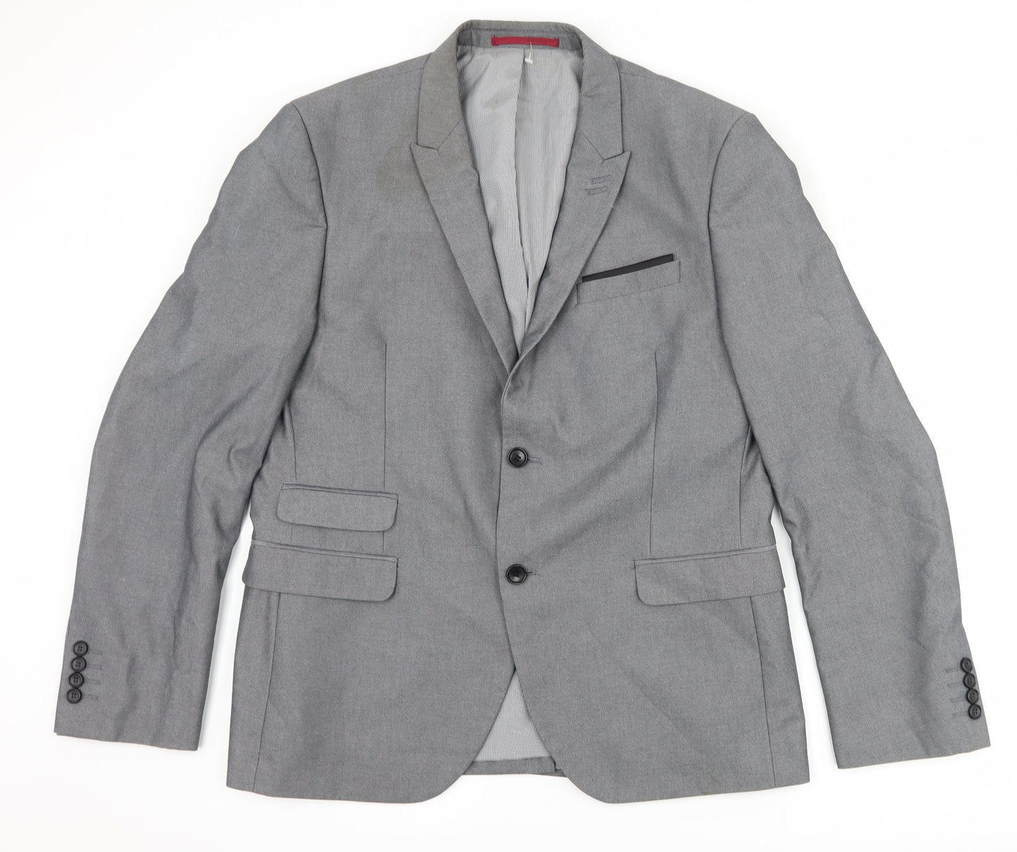 George Mens Grey   Jacket Suit Jacket Size 42