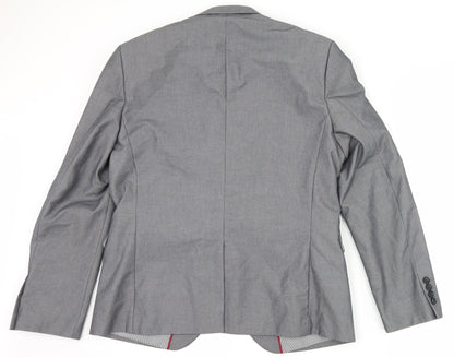 George Mens Grey   Jacket Suit Jacket Size 42