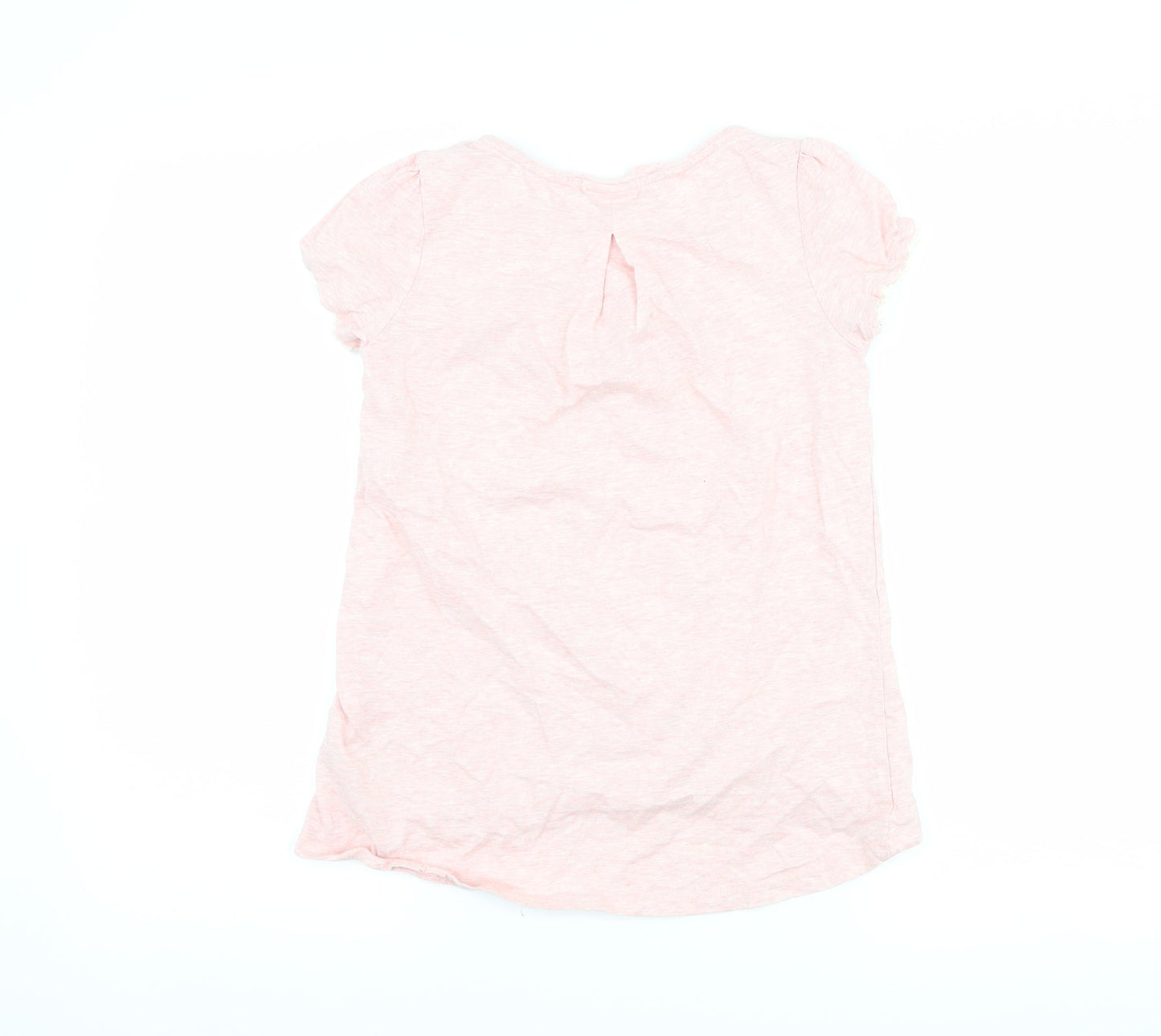 NEXT Girls Pink   Basic T-Shirt Size 11 Years  - girl