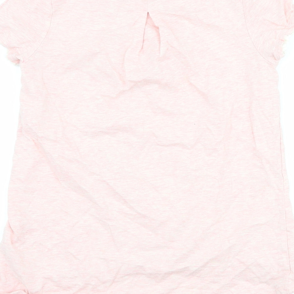 NEXT Girls Pink   Basic T-Shirt Size 11 Years  - girl