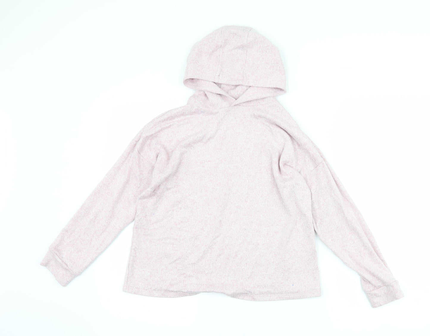 Marks and Spencer Girls Pink   Pullover Hoodie Size 11-12 Years