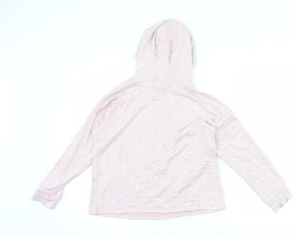 Marks and Spencer Girls Pink   Pullover Hoodie Size 11-12 Years