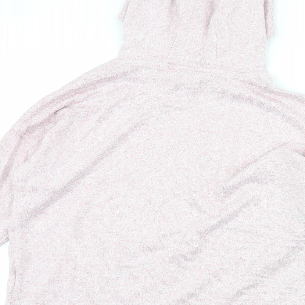 Marks and Spencer Girls Pink   Pullover Hoodie Size 11-12 Years