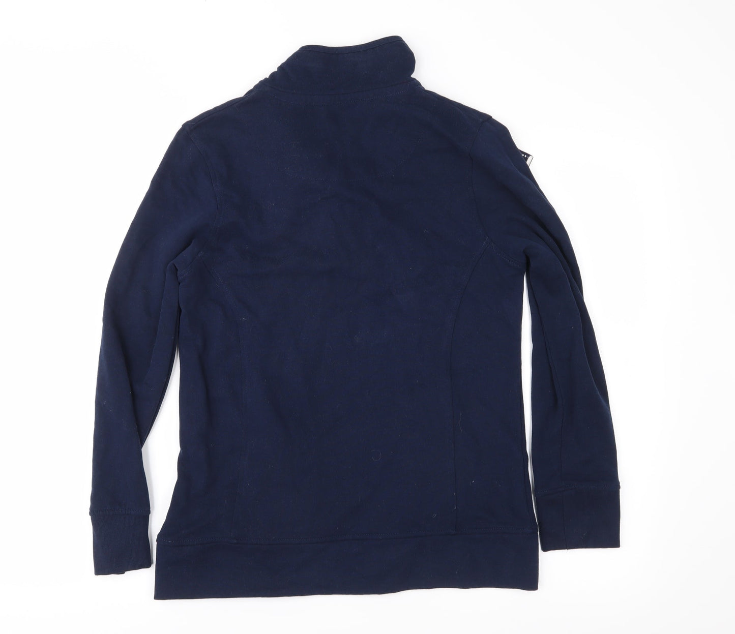 TU Womens Blue  Jersey Jacket  Size 8