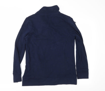 TU Womens Blue  Jersey Jacket  Size 8