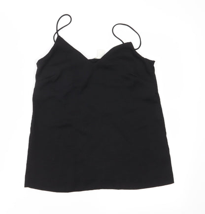 Womens UK Size 6 H&M Black Camisole Blouse