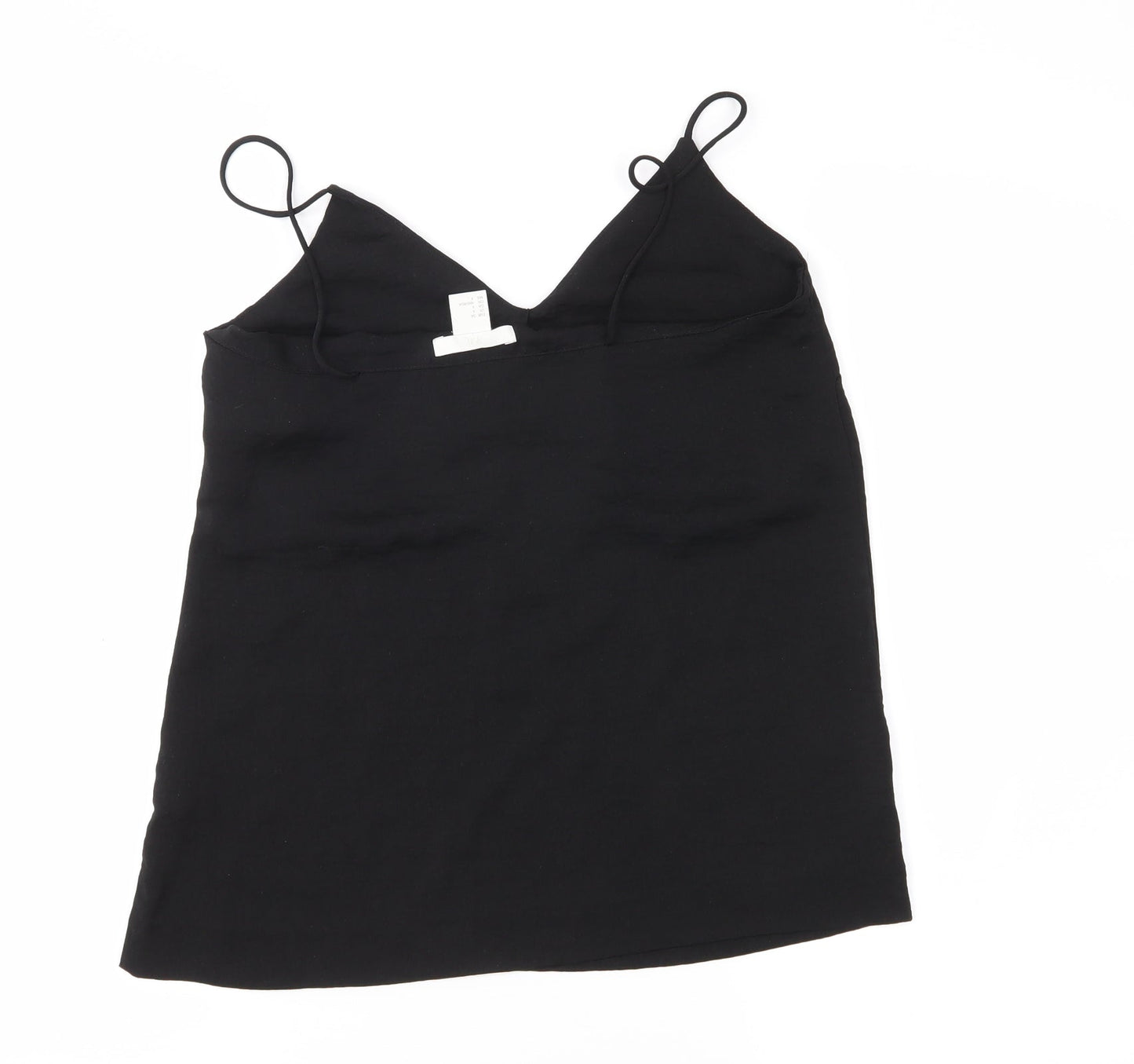 Womens UK Size 6 H&M Black Camisole Blouse