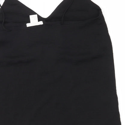 Womens UK Size 6 H&M Black Camisole Blouse