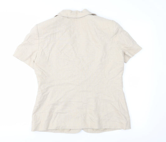 Womens UK Size 12 BHS Beige Jacket