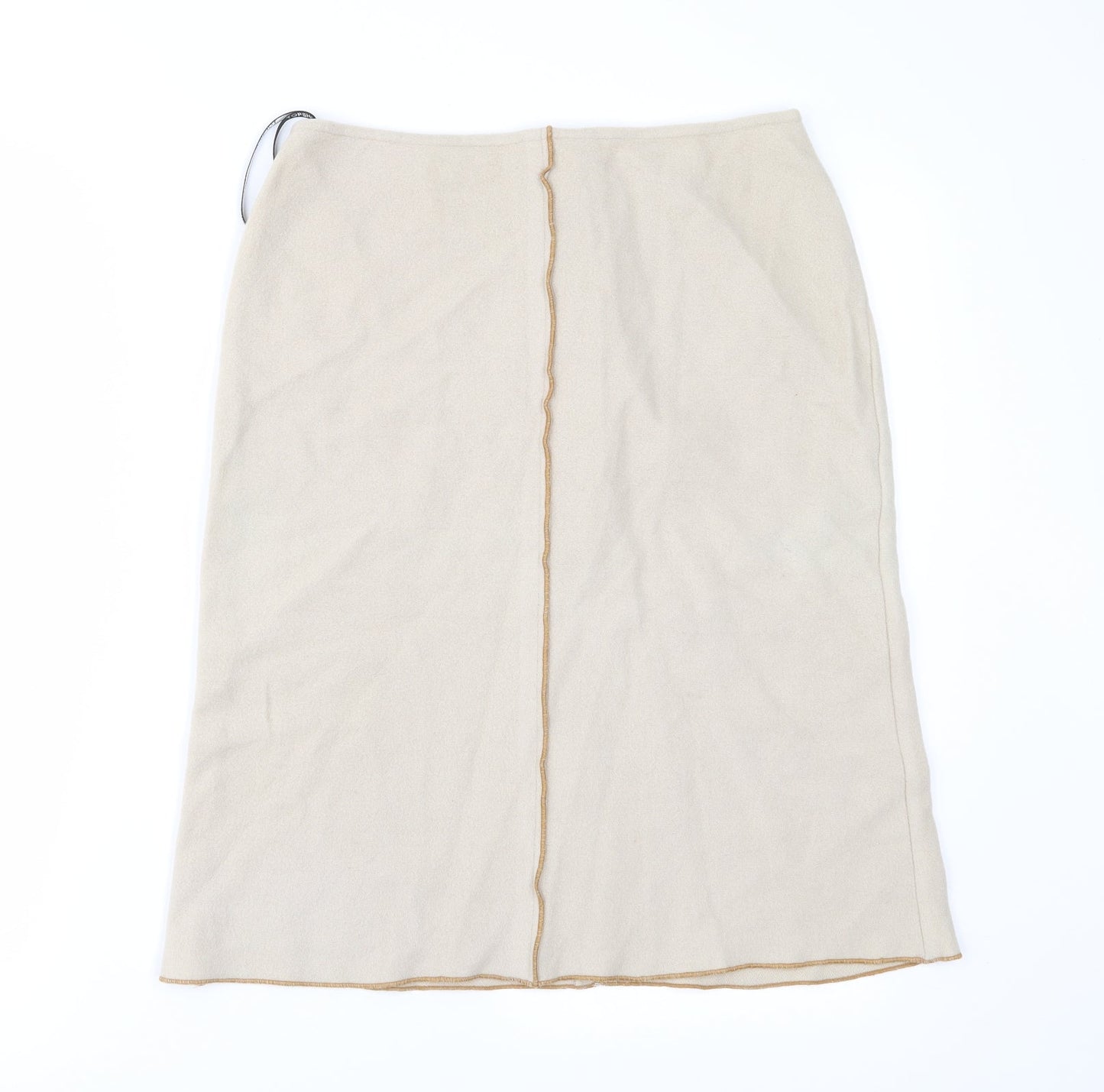 Womens UK Size 8 Topshop Straight & Pencil Flannel Skirt