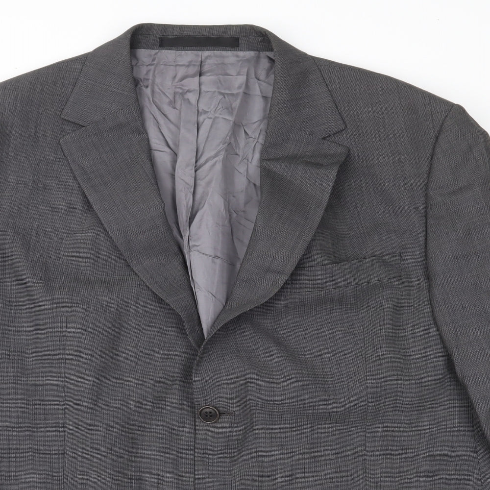 Mens UK Size 44 Marks and Spencer Regular Grey Suit Jacket