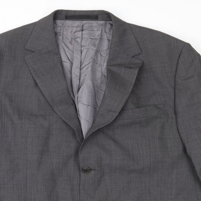 Mens UK Size 44 Marks and Spencer Regular Grey Suit Jacket